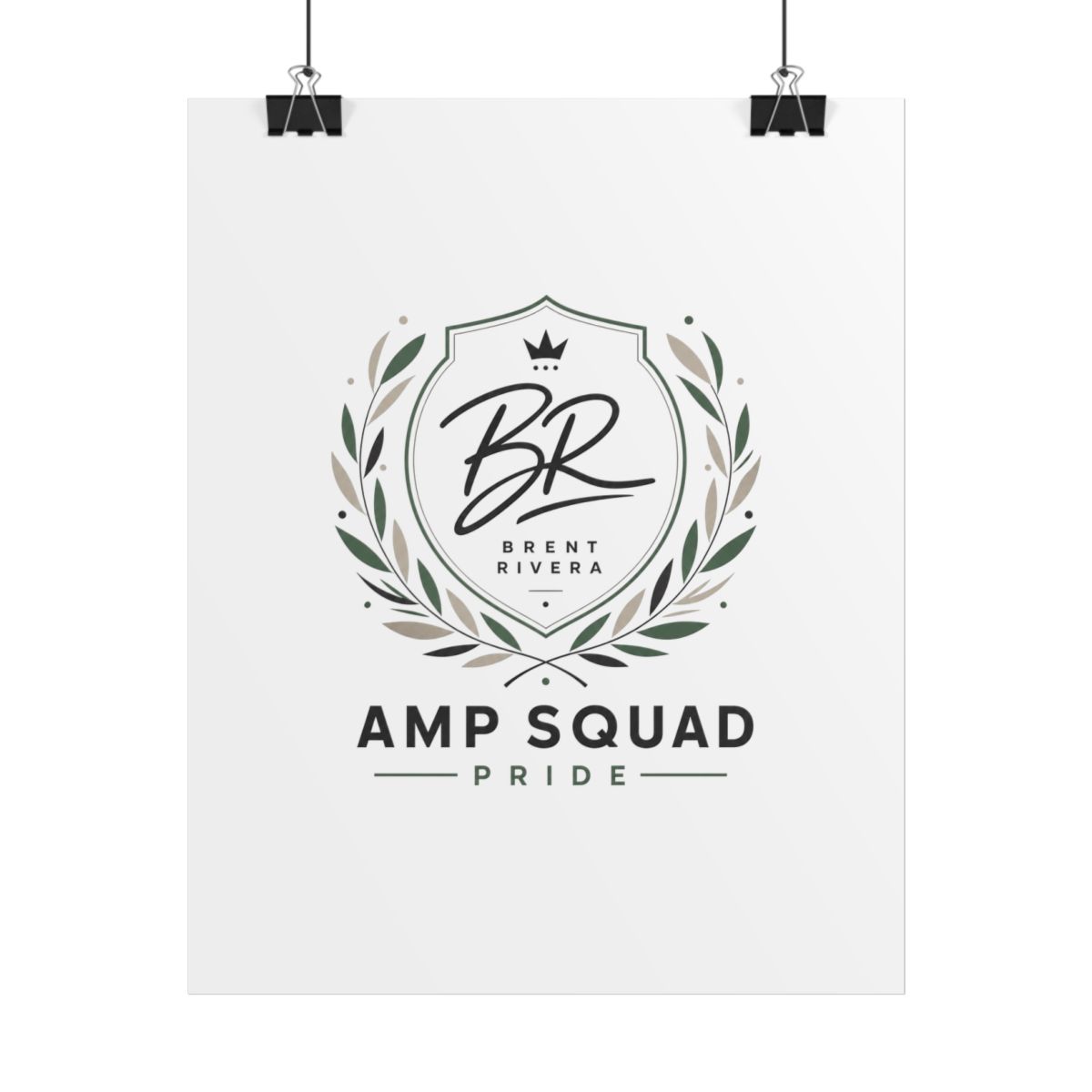 Brent Rivera "Amp Squad Pride" Poster