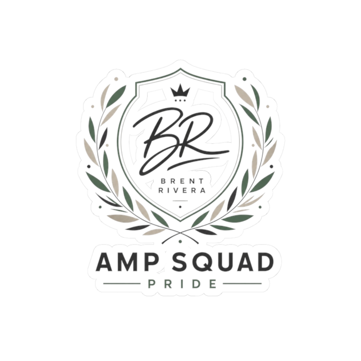 Brent Rivera "Amp Squad Pride" Sticker - Official Stickers merchandise