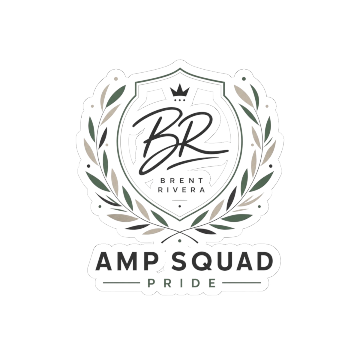 Brent Rivera "Amp Squad Pride" Sticker