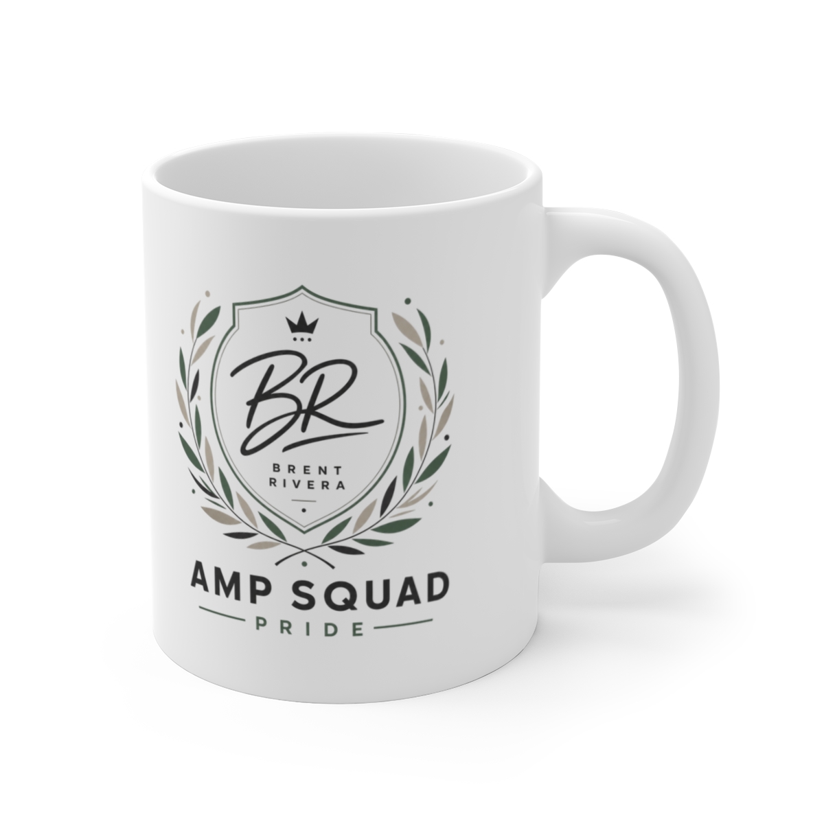 Brent Rivera "Amp Squad Pride" White Mug