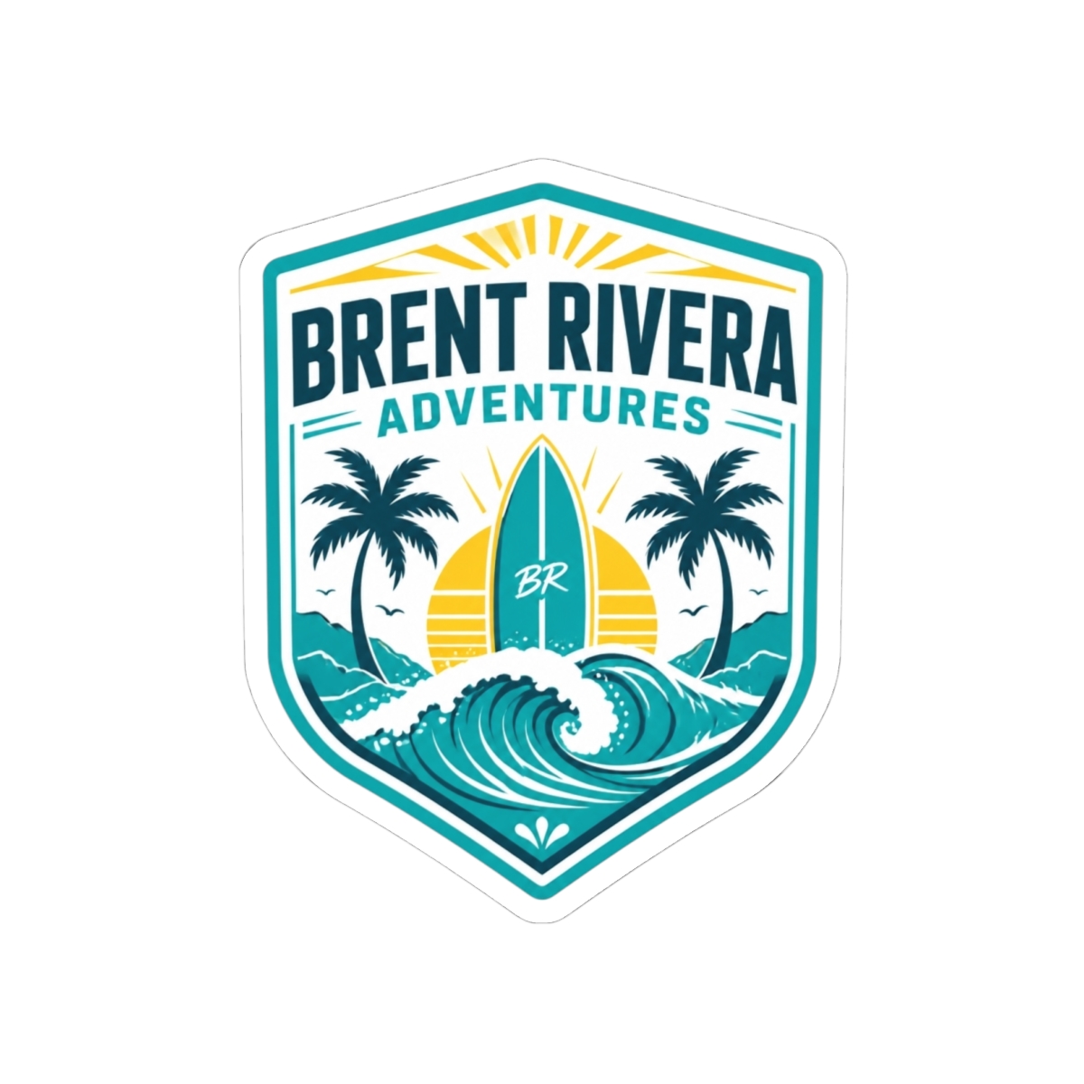 Brent Rivera "Brent Rivera Adventures" Sticker