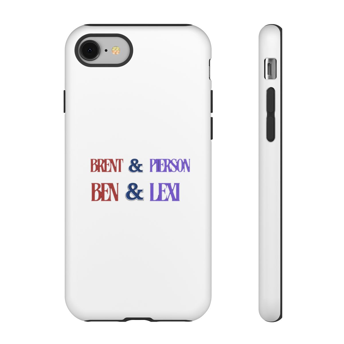 Brent & Pierson & Ben & Lexi Phone Case | Brent Rivera / AMP World - alternate angle 2, merchandise