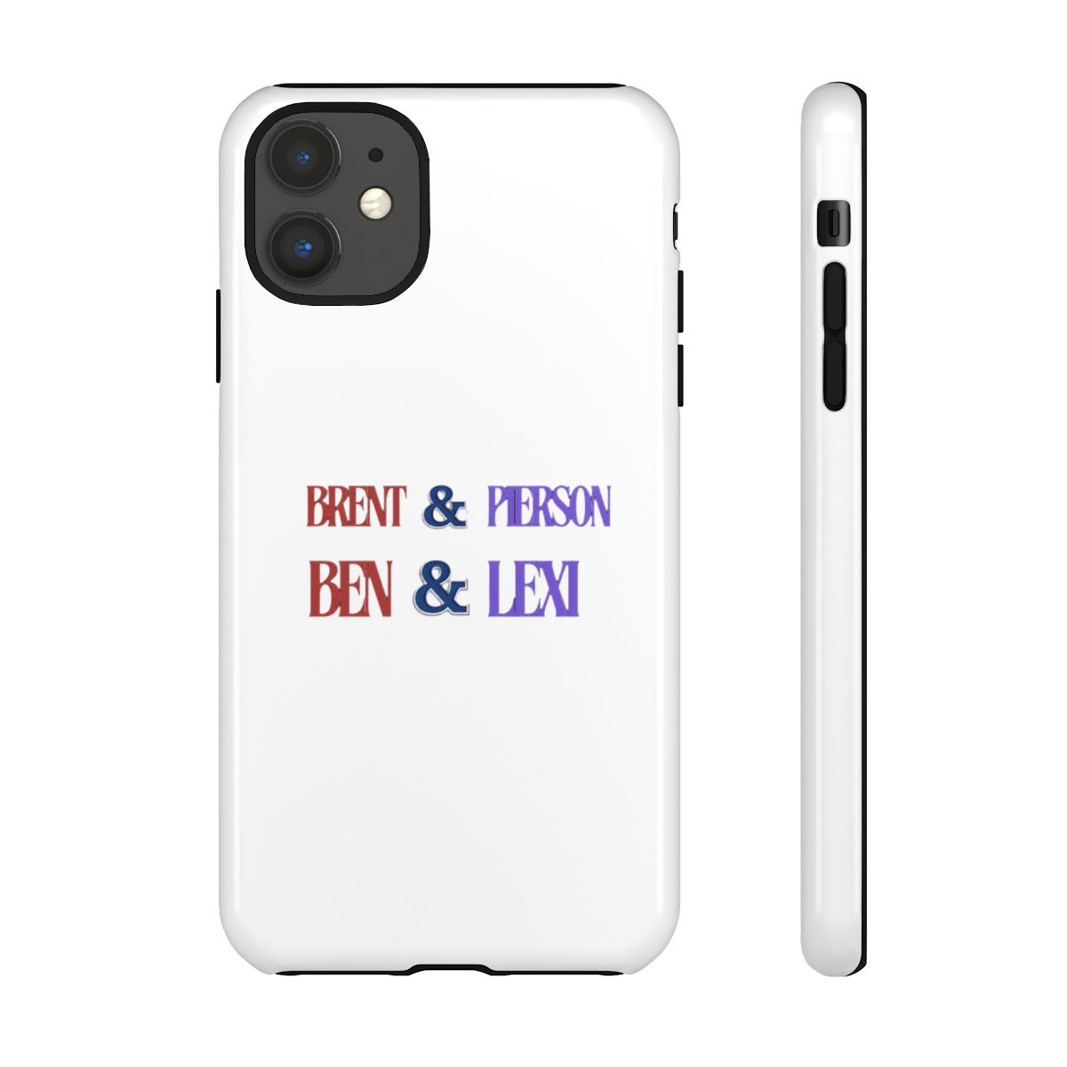 Brent & Pierson & Ben & Lexi Phone Case | Brent Rivera / AMP World - alternate angle 5, merchandise