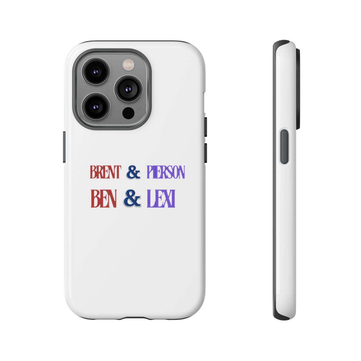 Brent & Pierson & Ben & Lexi Phone Case | Brent Rivera / AMP World - alternate angle 1, merchandise