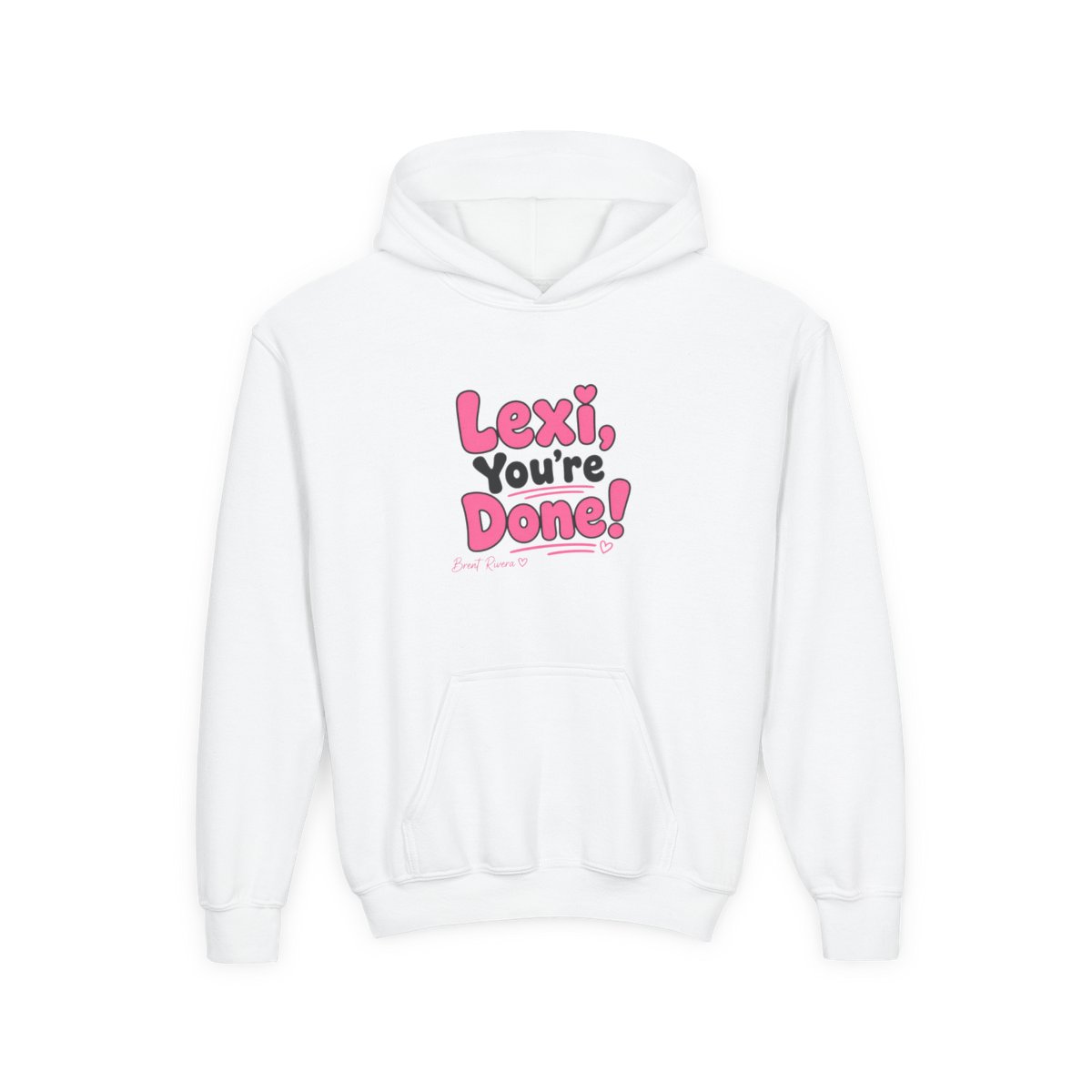 Brent Rivera "Lexi, You" Kids Hoodie - Brent Rivera / AMP World official Hoodies merch